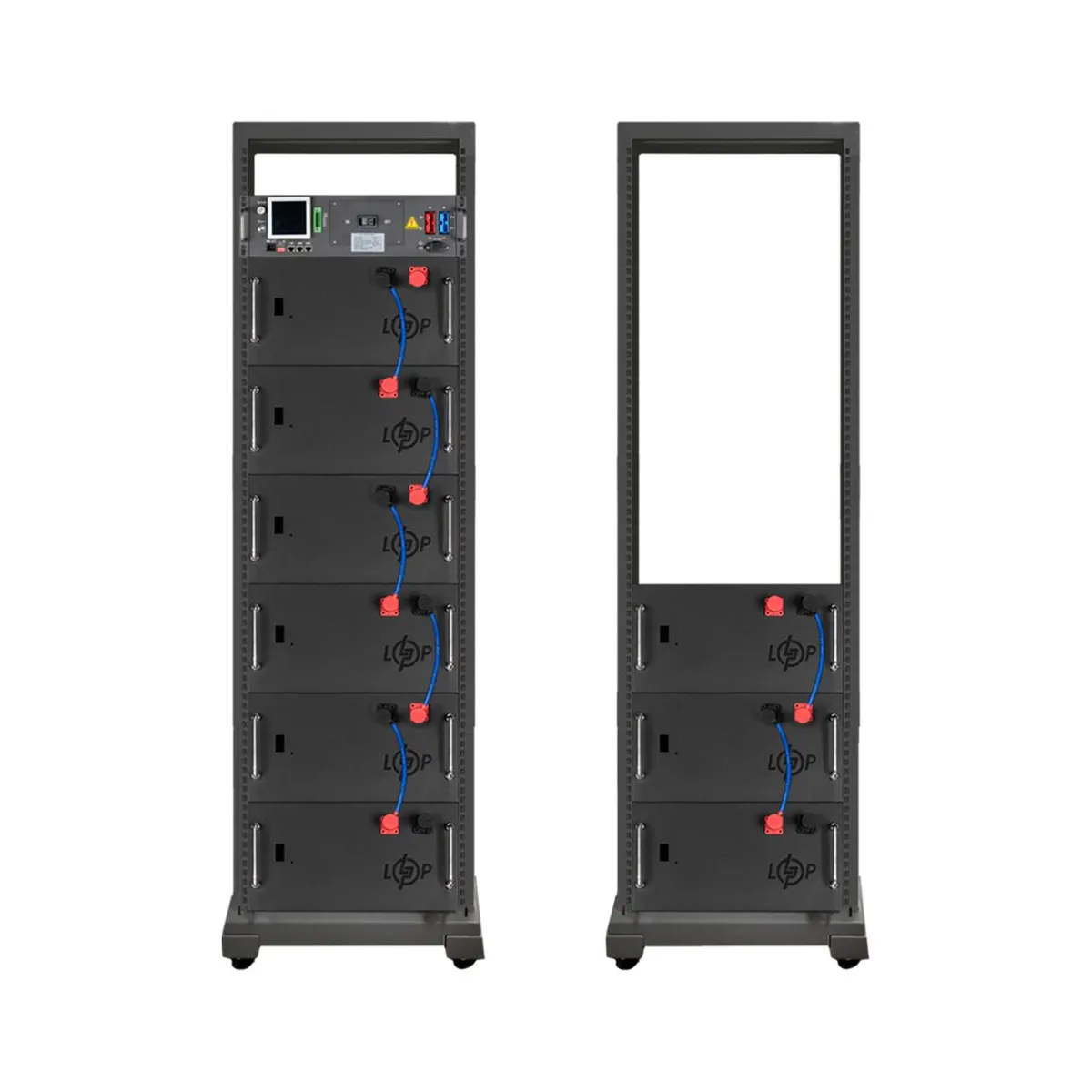 Акумулятор LP LiFePO4 Battery HVM 460,8V 315Ah (145152 Wh)BMS 125А AB Lrack black - зображення 1