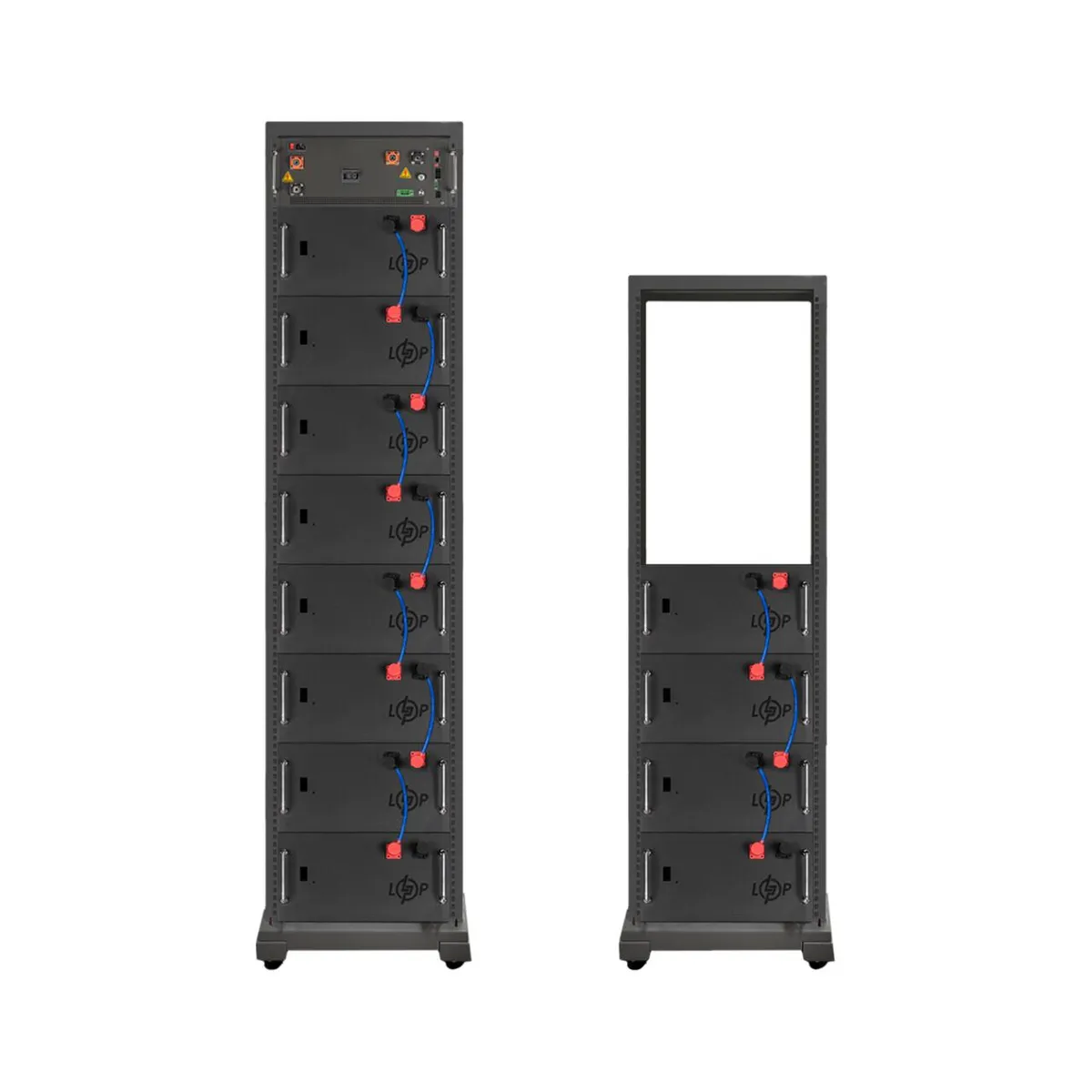 Акумулятор LP LiFePO4 Battery HVM 614,4V 315Ah (193536 Wh) BMS 160А P AB Lrack black - зображення 1