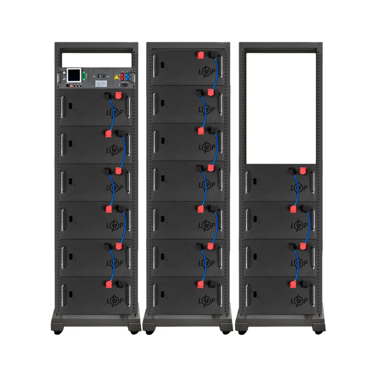 Акумулятор LP LiFePO4 Battery HVM 870,4V 315Ah (274176 Wh) BMS 160А P AB Lrack black - зображення 1