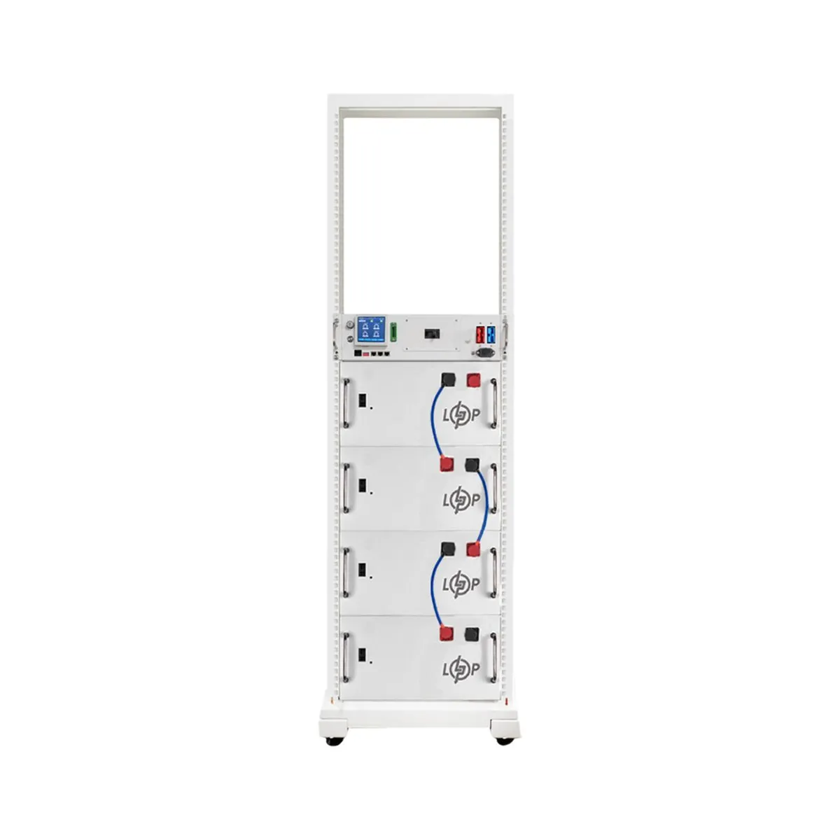 Акумулятор LP LiFePO4 Battery HVM 204,8V 315Ah (64512 Wh) BMS 125А AB Lrack white - зображення 1