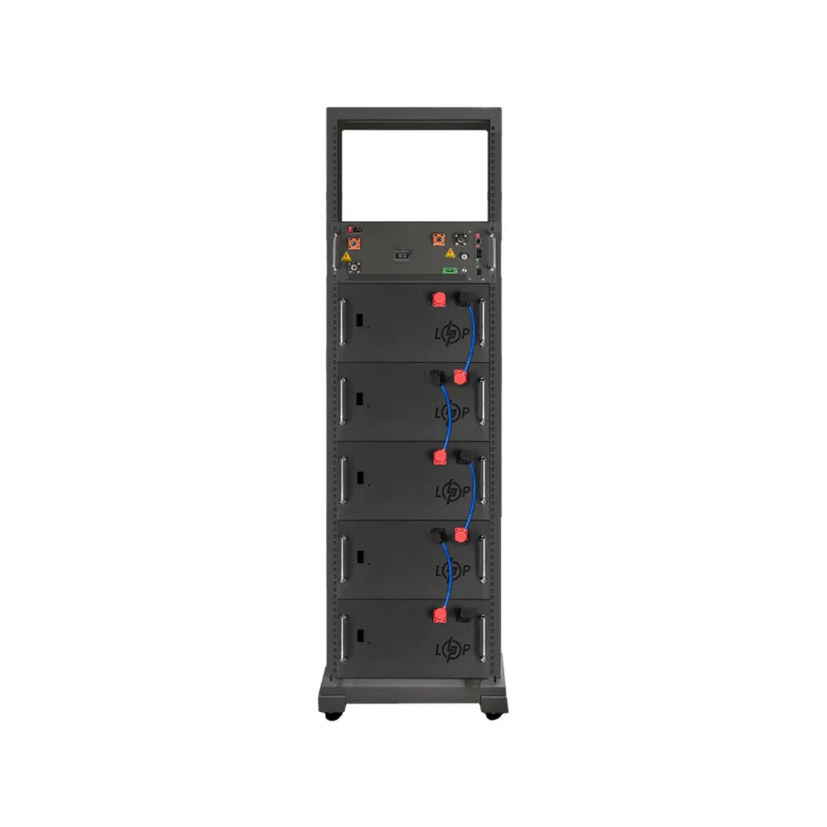 Акумулятор LP LiFePO4 Battery HVM 256V 315Ah (80640 Wh) BMS 125А AB Lrack white - зображення 1