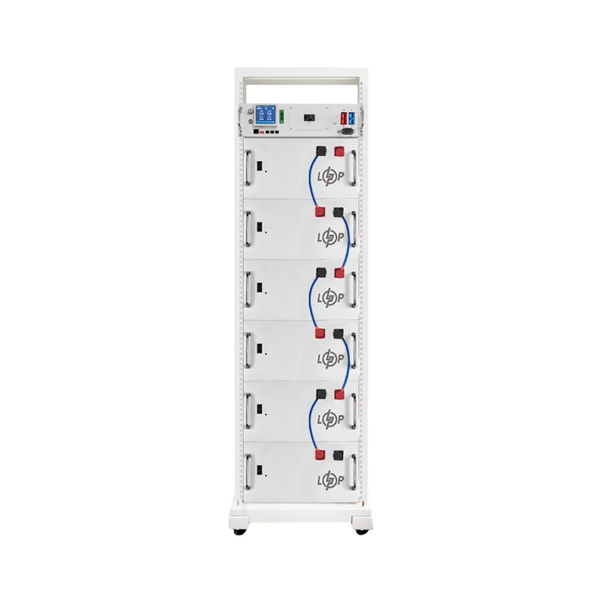 Акумулятор LP LiFePO4 Battery HVM 307,2V 315Ah (96768 Wh) BMS 125А AB Lrack white - зображення 1