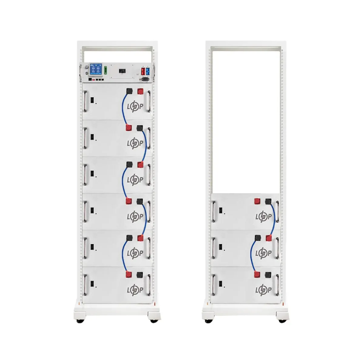Акумулятор LP LiFePO4 Battery HVM 460,8V 315Ah (145152 Wh)BMS 125А AB Lrack white - зображення 1