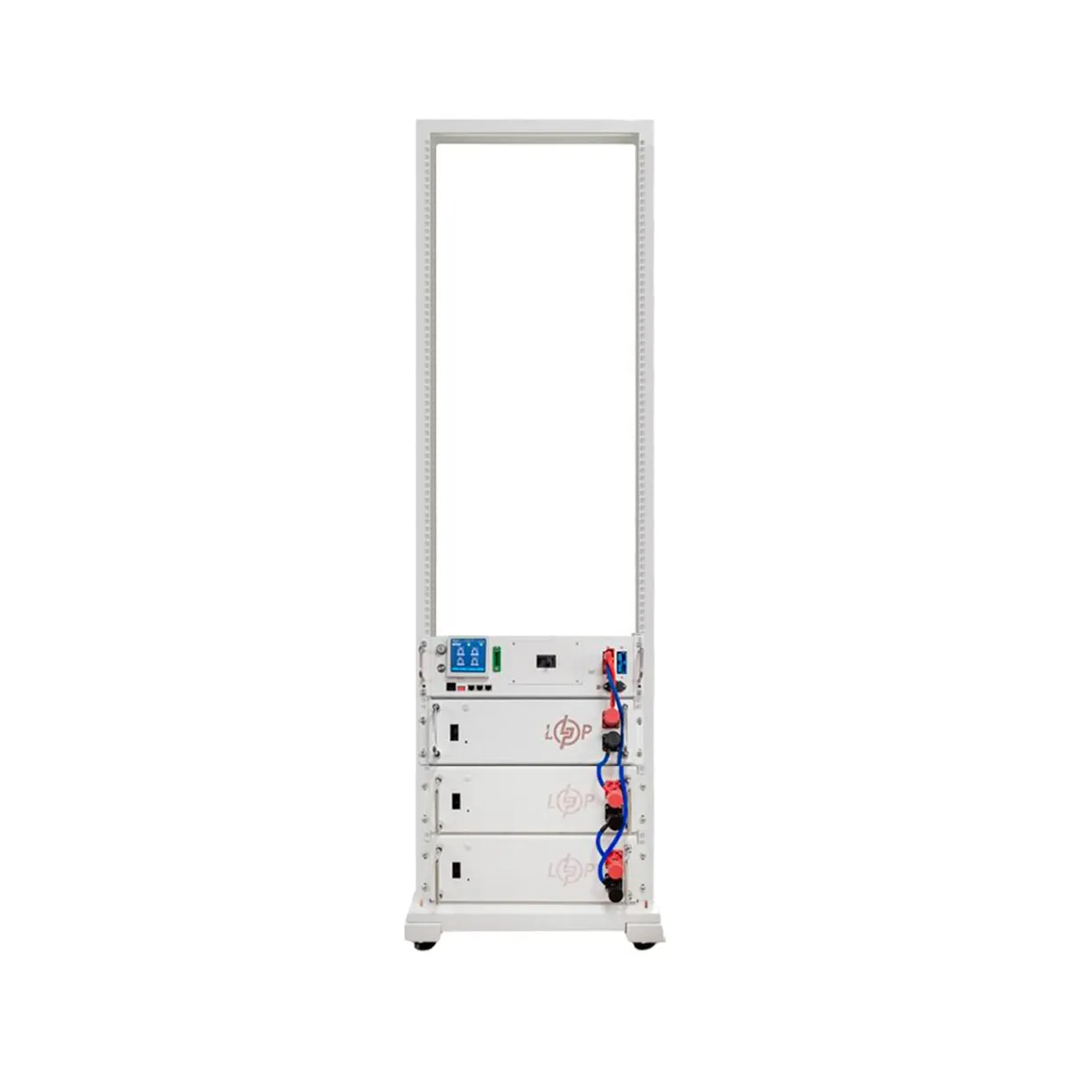 Акумулятор LP LiFePO4 Battery HVM 153,6V 100Ah (15360 Wh) BMS 125А AB Lrack white - зображення 1