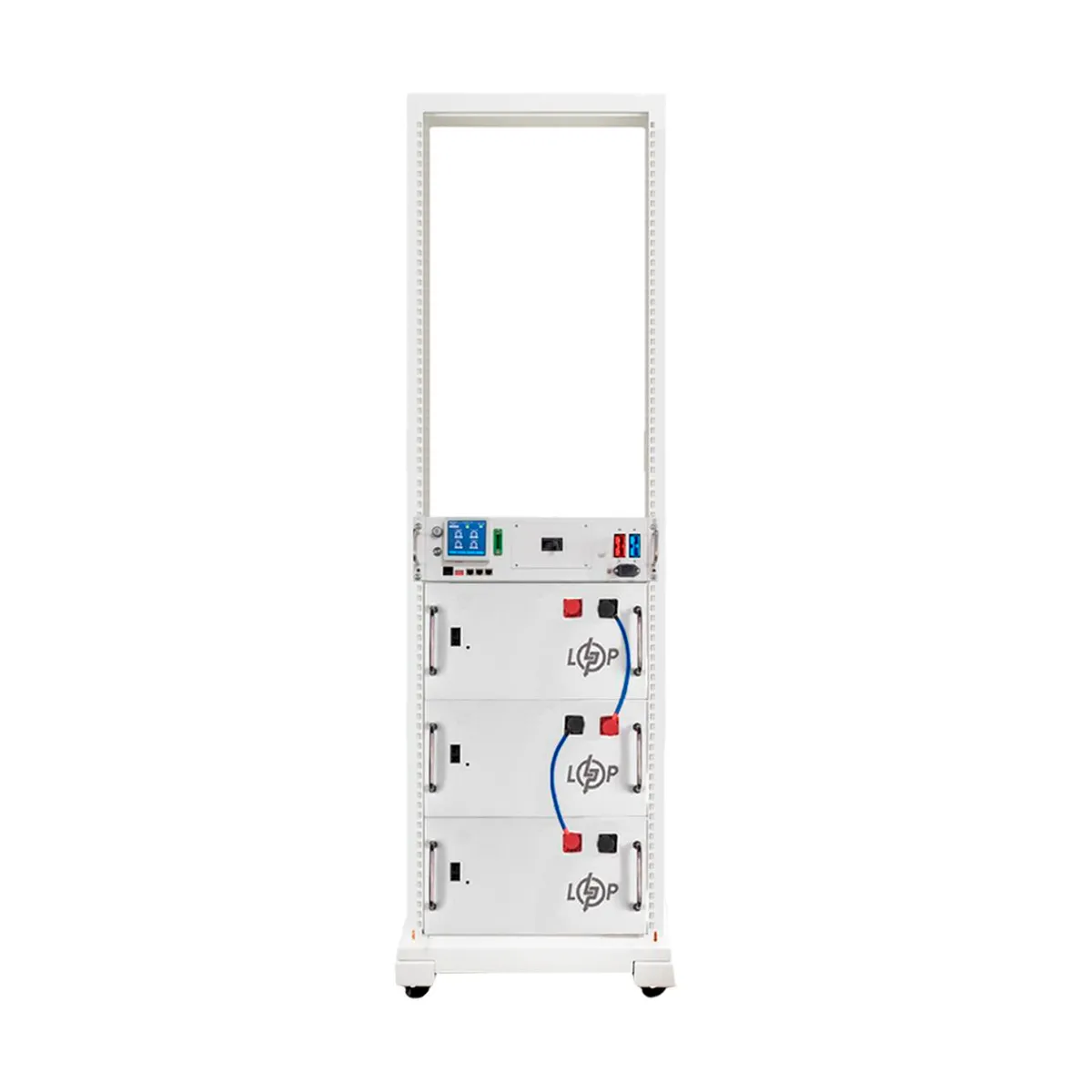 Акумулятор LP LiFePO4 Battery HVM 153,6V 150Ah (23040 Wh) BMS 125А AB Lrack white - зображення 1