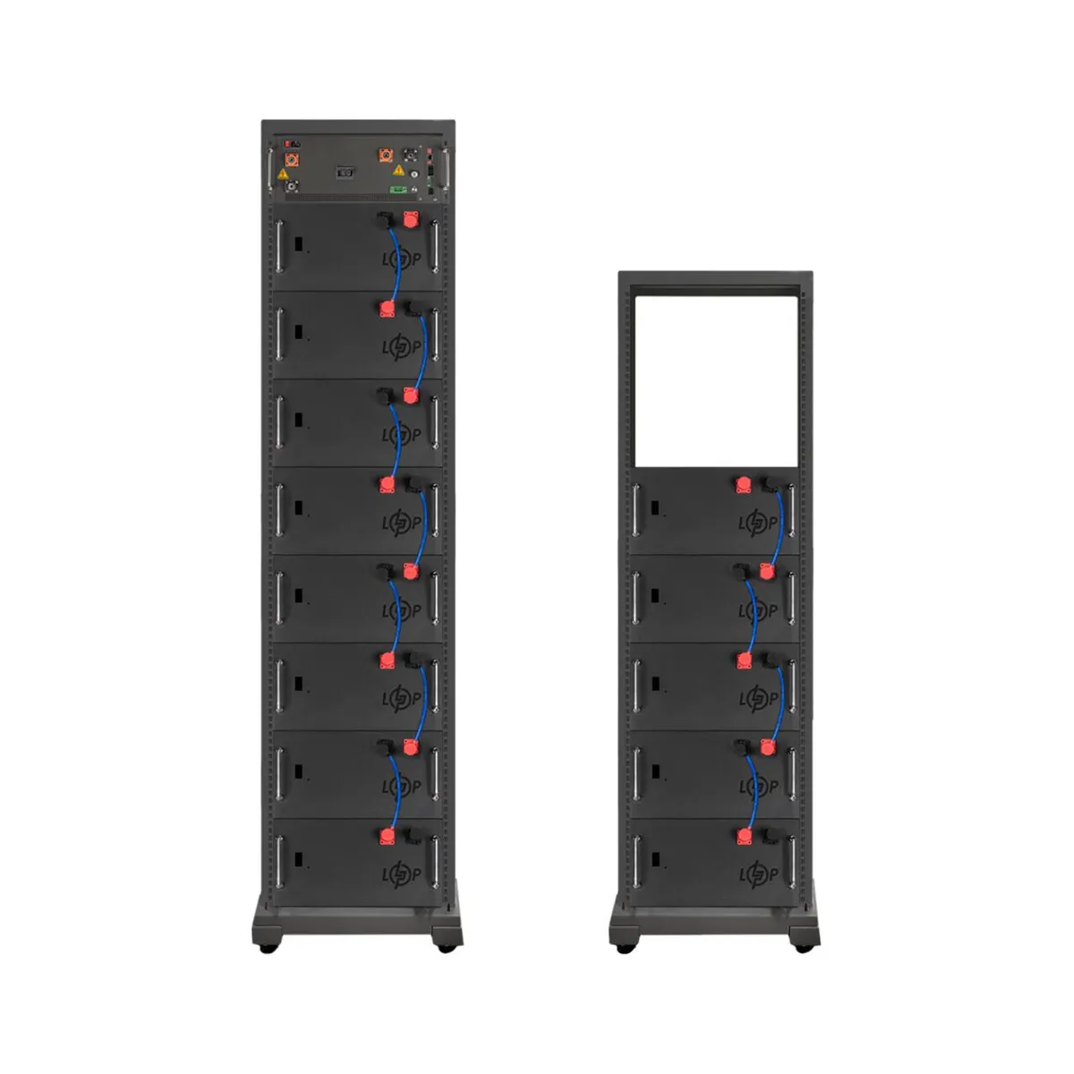 Акумулятор LP LiFePO4 Battery HVM 665,6V 150Ah (99840 Wh) BMS 160А P AB Lrack black - зображення 1