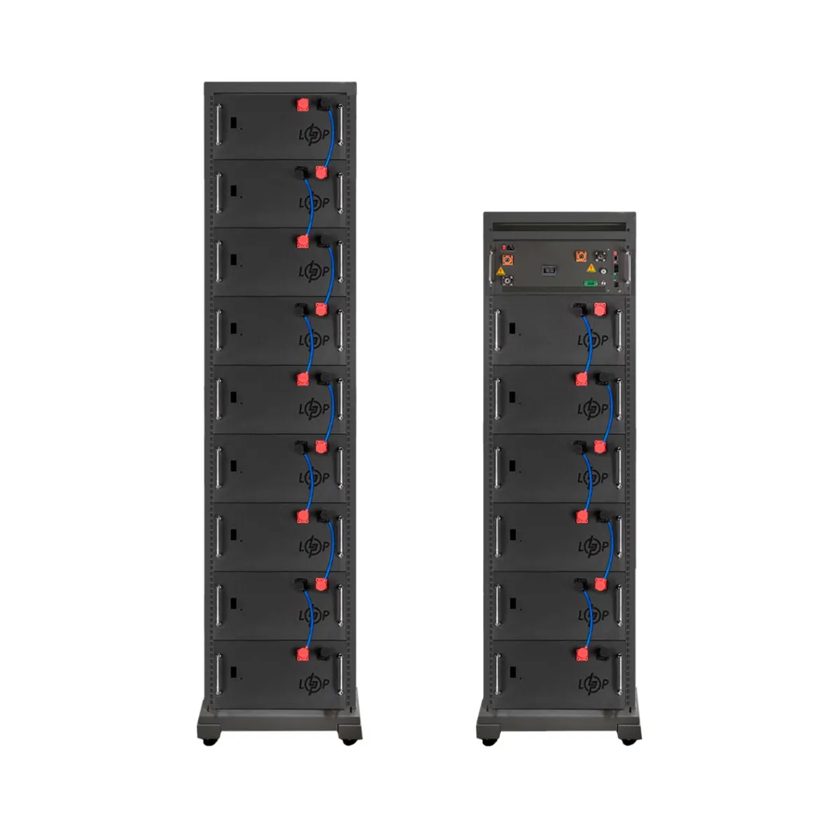 Акумулятор LP LiFePO4 Battery HVM 768V 150Ah (115200 Wh) BMS 160А P AB Lrack black - зображення 1