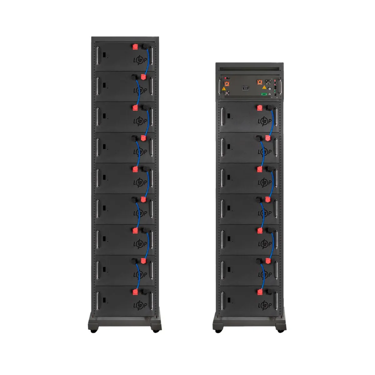 Акумулятор LP LiFePO4 Battery HVM 819,2V 150Ah (122880 Wh) BMS 160А P AB Lrack black - зображення 1