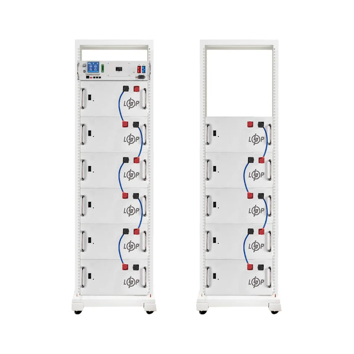 Акумулятор LP LiFePO4 Battery HVM 563,2V 150Ah (84480 Wh) BMS 125А AB Lrack white - зображення 1