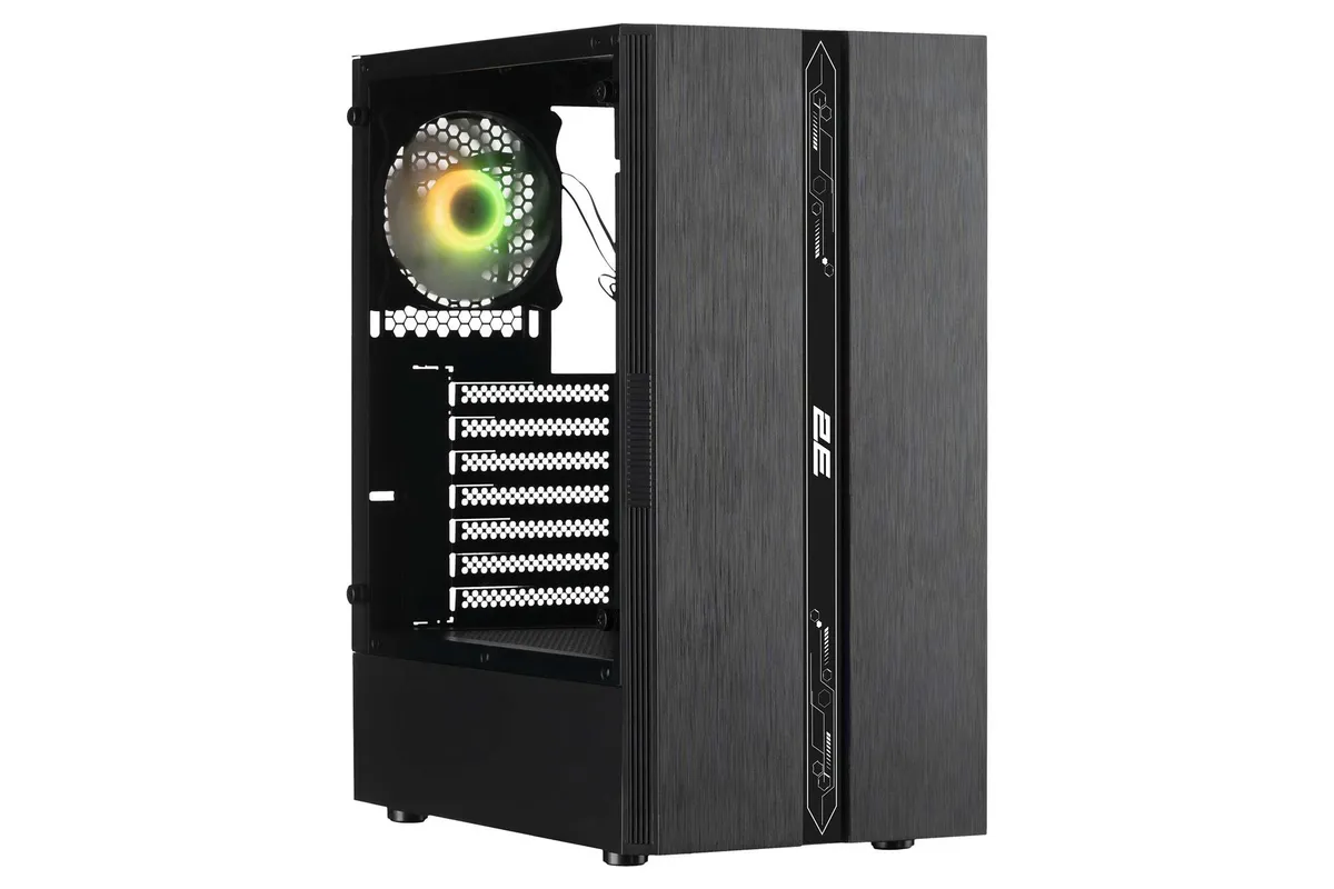 Корпус 2E Gaming Runa G2107 Black без БП - мініатюра 6