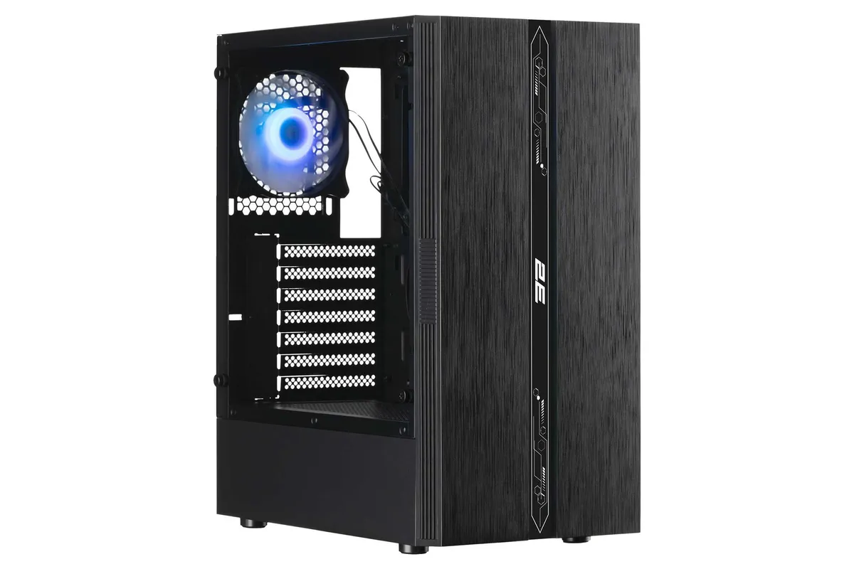 Корпус 2E Gaming Runa G2107 Black без БП - мініатюра 7