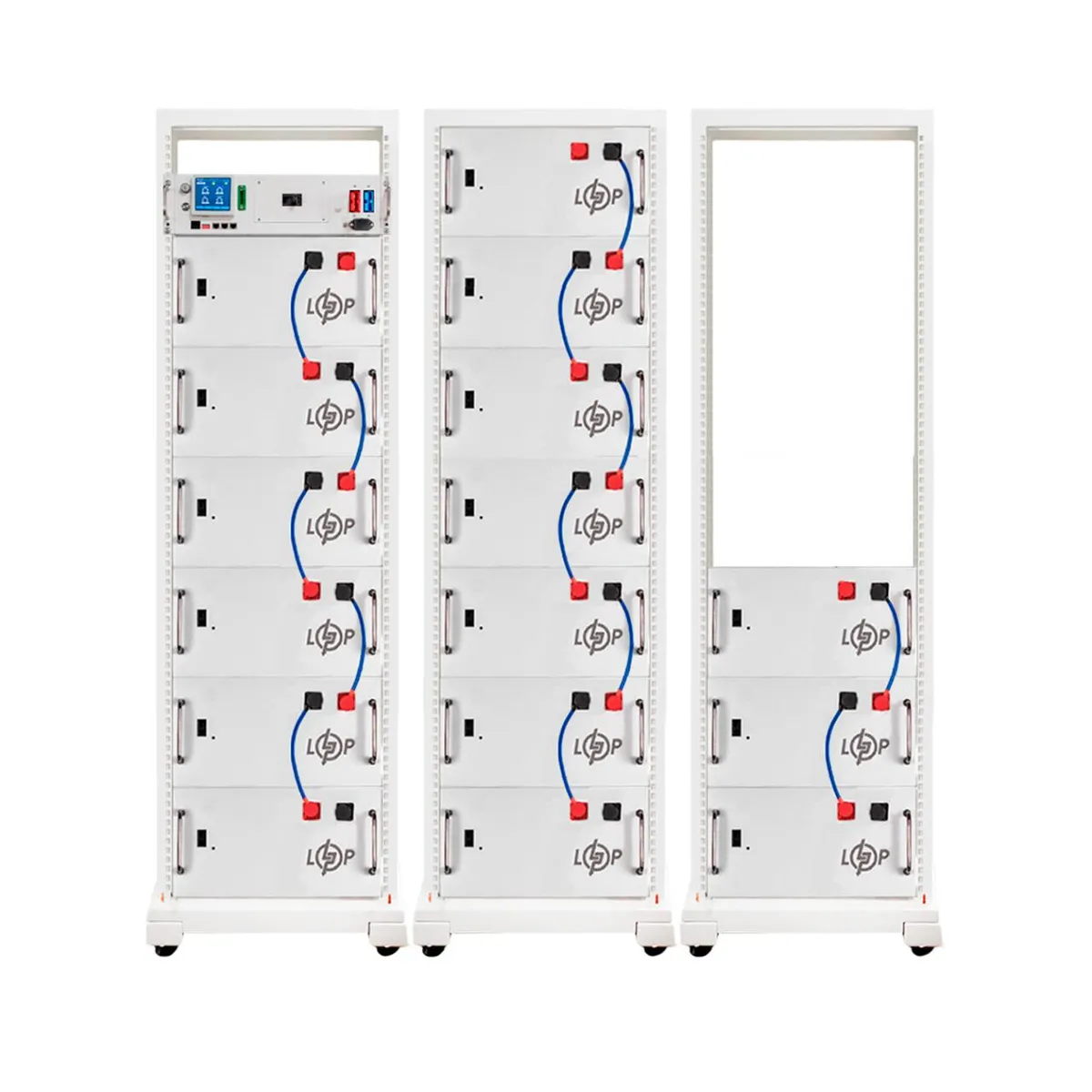 Акумулятор LP LiFePO4 Battery HVM 819,2V 150Ah (122880 Wh) BMS 160А P AB Lrack white - зображення 1