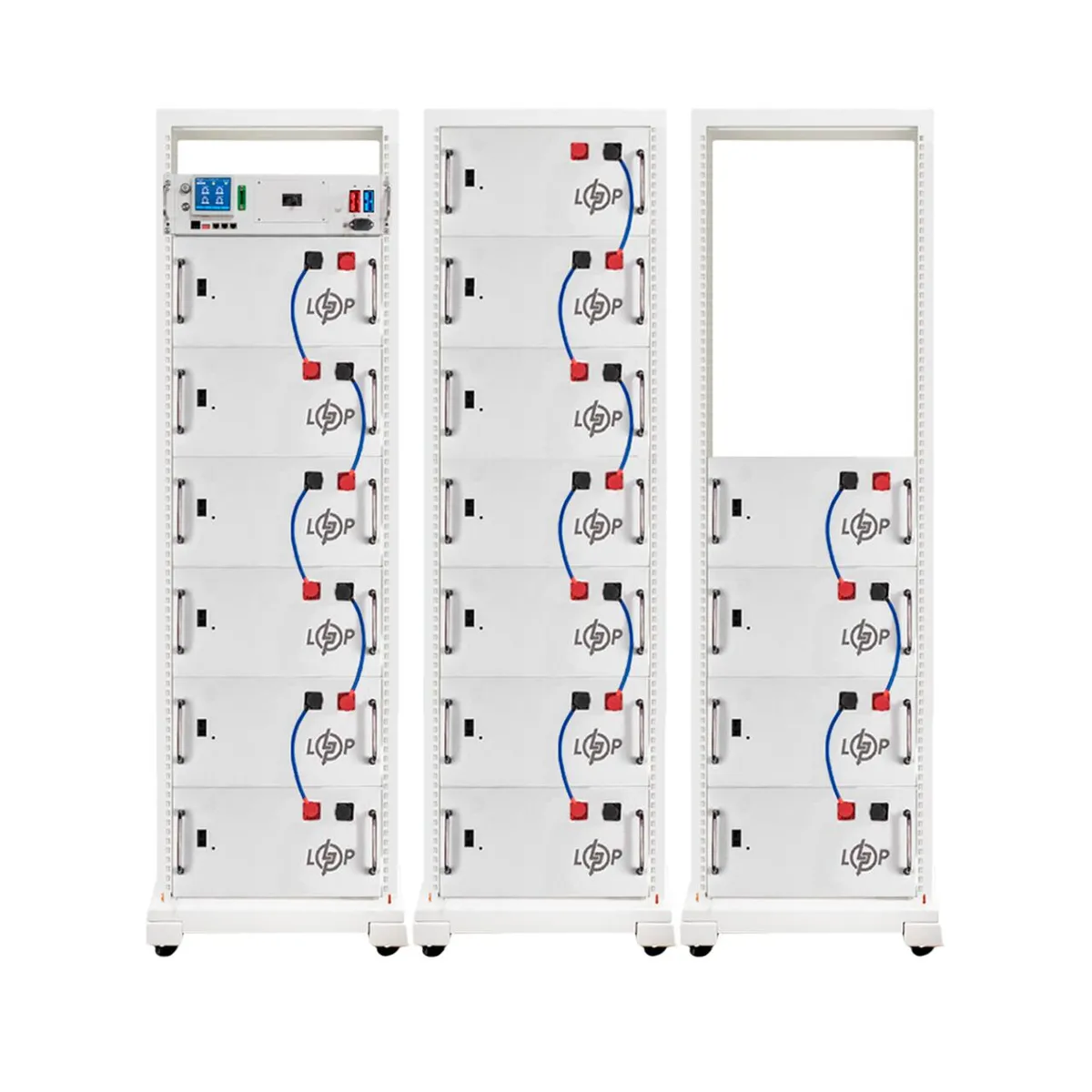 Акумулятор LP LiFePO4 Battery HVM 870,4V 150Ah (130560 Wh) BMS 160А P AB Lrack white - зображення 1