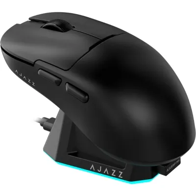 Ігрова бездротова миша Ajazz  AJ159P MC -3 Mod-Black-3311 Charging Dock - мініатюра 2