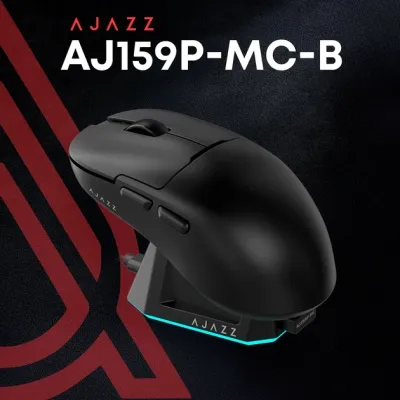 Ігрова бездротова миша Ajazz  AJ159P MC -3 Mod-Black-3311 Charging Dock - мініатюра 3