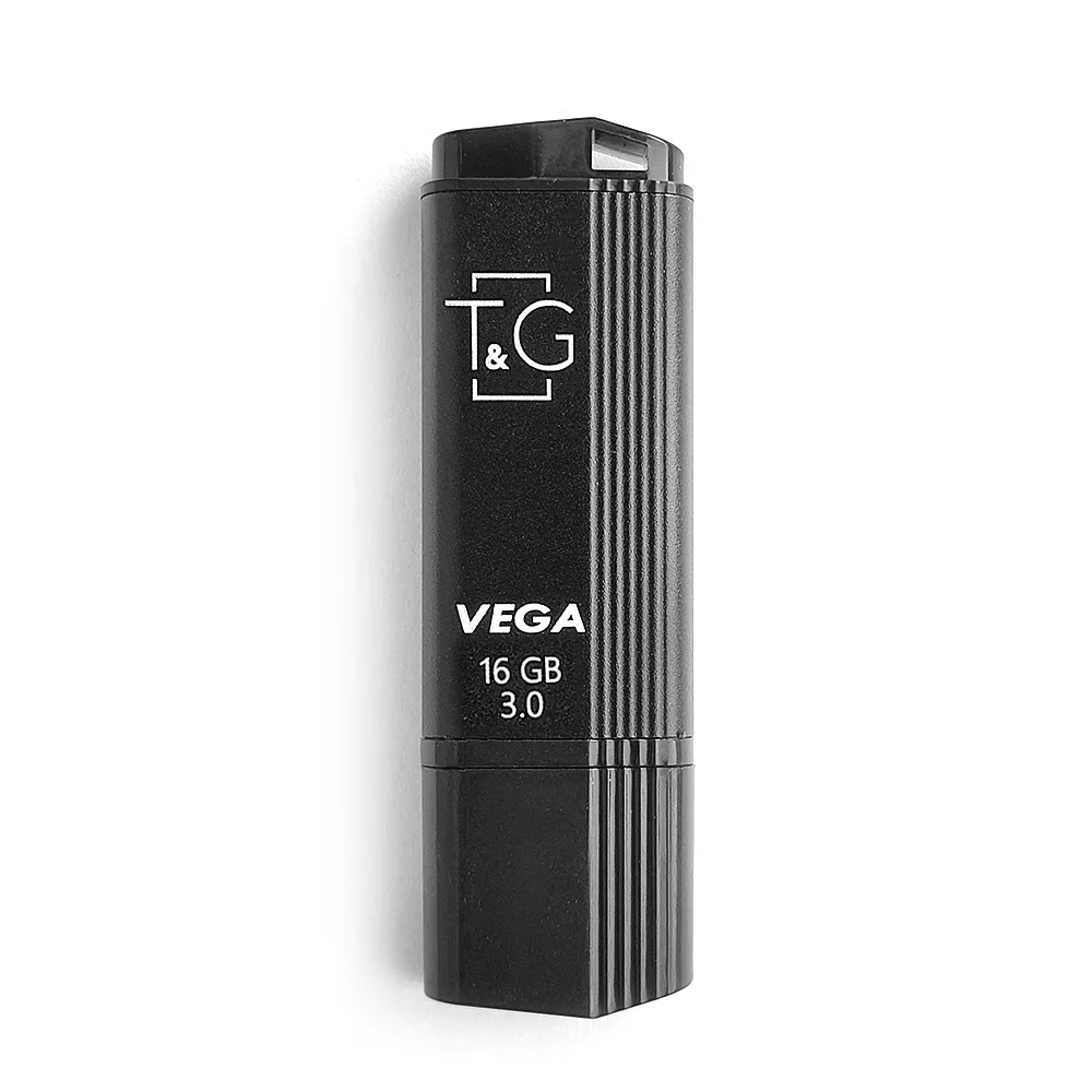 Флеш-накопичувач USB3.0 16GB T&G 121 Vega Series Black (TG121-16GB3BK) - зображення 1
