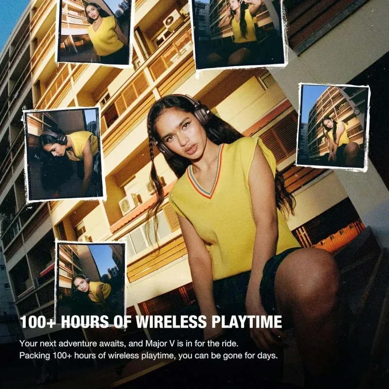 Bluetooth-гарнітура Marshall Major V Brown (1006834) - мініатюра 12
