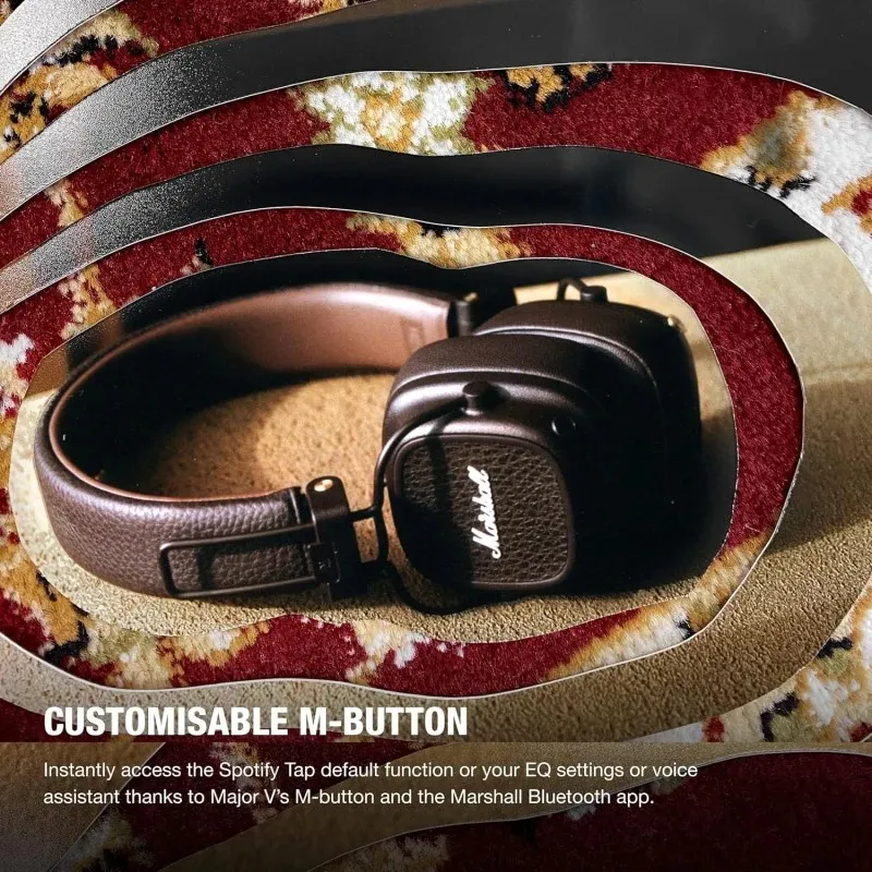 Bluetooth-гарнітура Marshall Major V Brown (1006834) - мініатюра 13