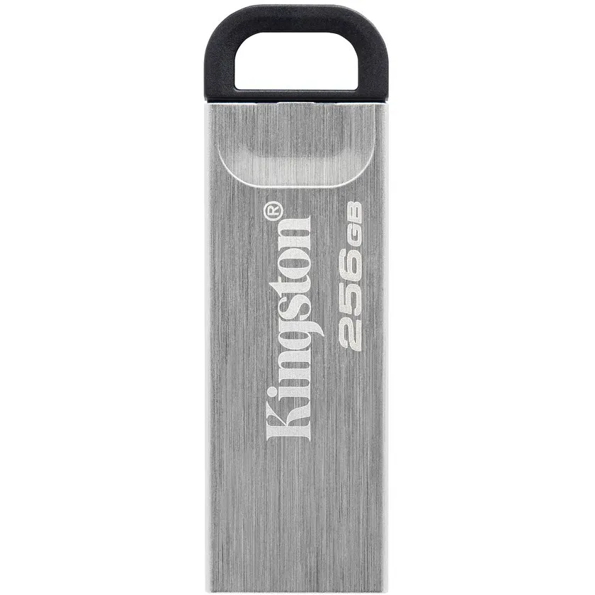 Флеш-накопичувач USB3.2 256GB Kingston DataTraveler Kyson Silver/Black (DTKN/256GB) - зображення 1
