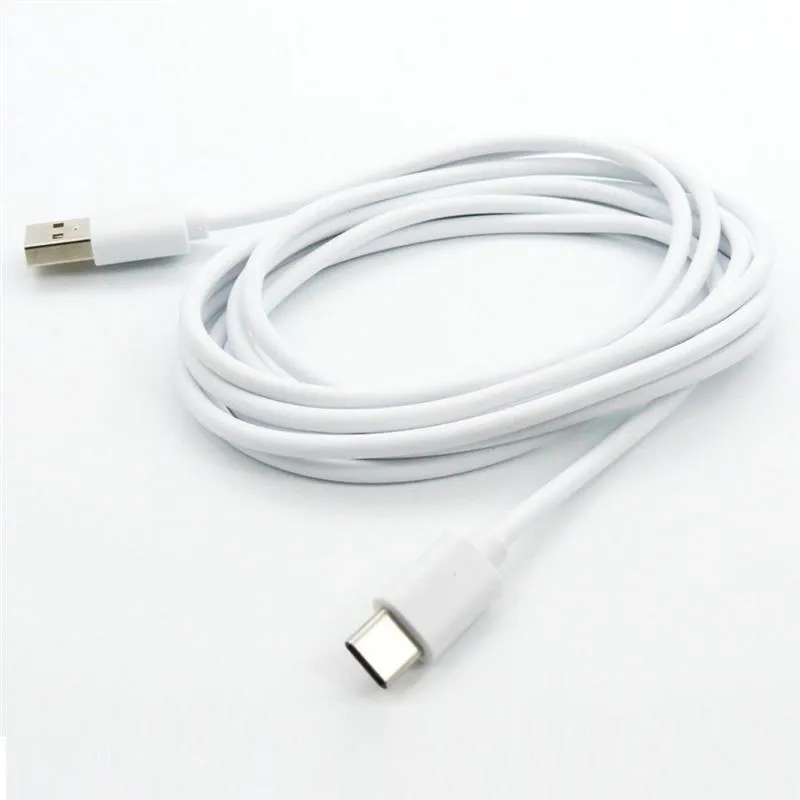 Кабель Dengos USB - USB Type-C (M/M) 2 м White (PLS-TC-2M-WHITE) - зображення 1