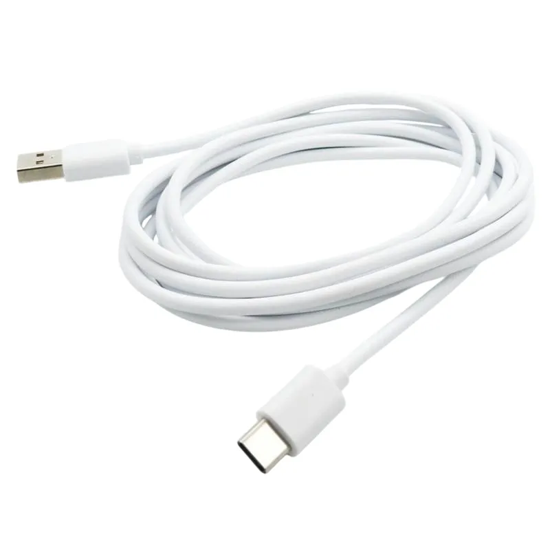 Кабель Dengos USB - USB Type-C (M/M) 2 м White (PLS-TC-2M-WHITE) - мініатюра 2