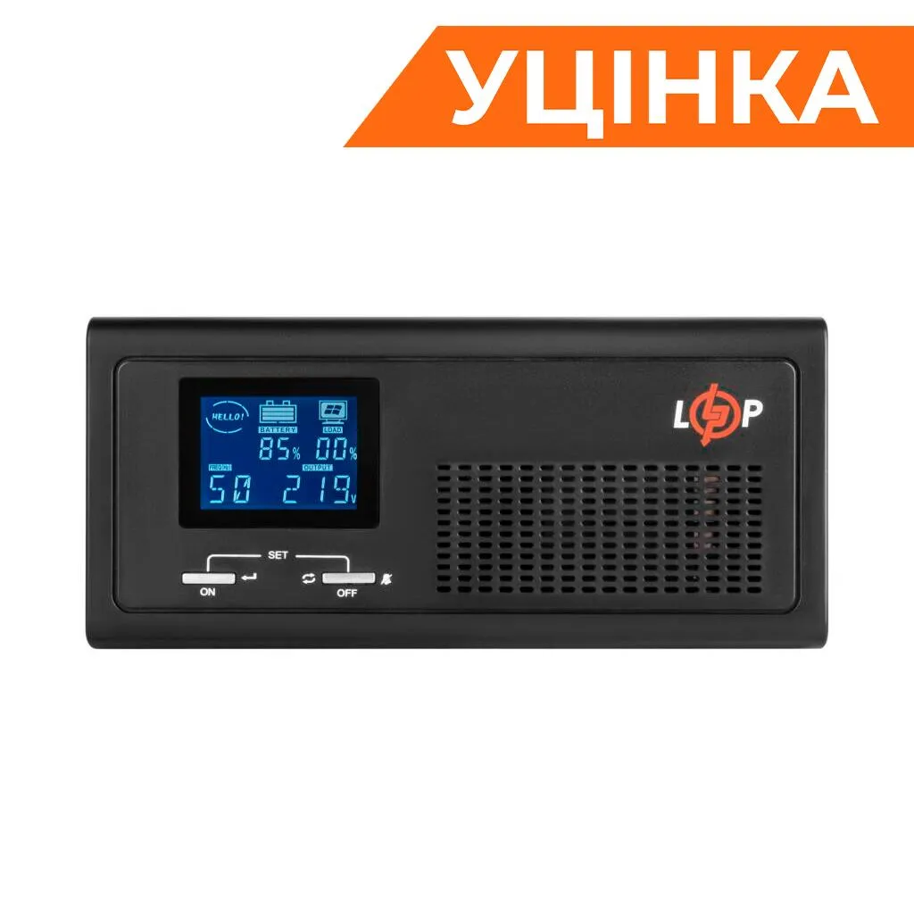 ДБЖ з правильною синусоїдою 12V LPE-B-PSW-430VA+ (300Вт) 1-15A Уцінка - мініатюра 4