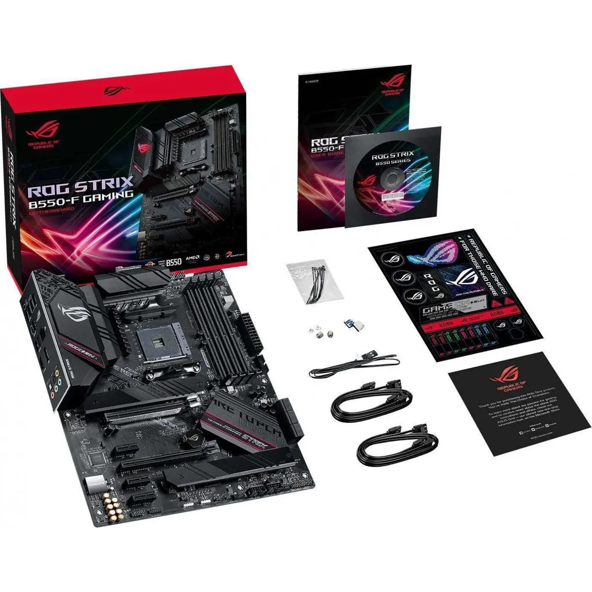 Материнська плата Asus ROG Strix B550-F Gaming Socket AM4 - мініатюра 2