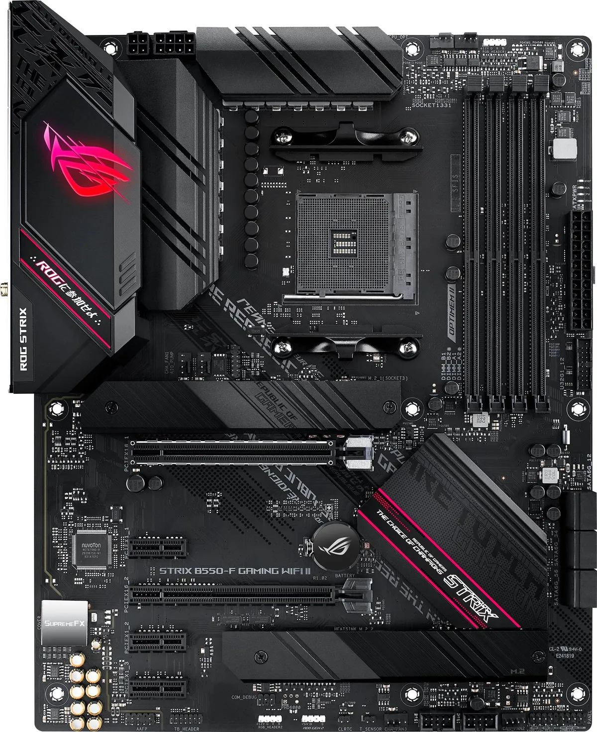 Материнська плата Asus ROG Strix B550-F Gaming WiFi II Socket AM4 - мініатюра 2