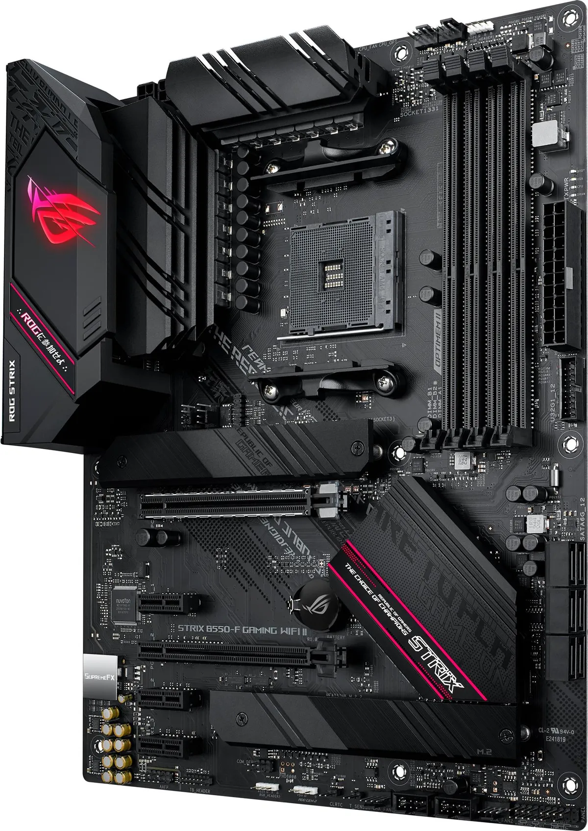 Материнська плата Asus ROG Strix B550-F Gaming WiFi II Socket AM4 - мініатюра 4