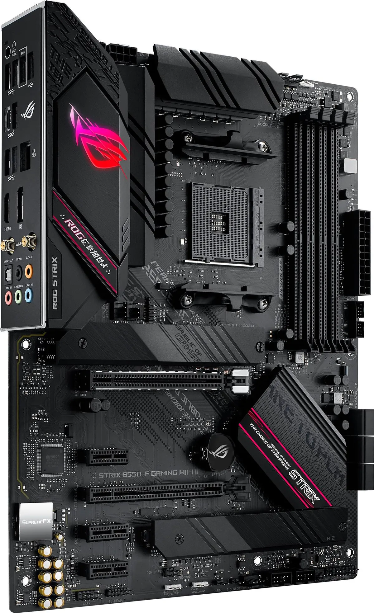 Материнська плата Asus ROG Strix B550-F Gaming WiFi II Socket AM4 - мініатюра 5