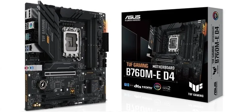 Материнська плата Asus TUF Gaming B760M-E D4 Socket 1700 - зображення 1