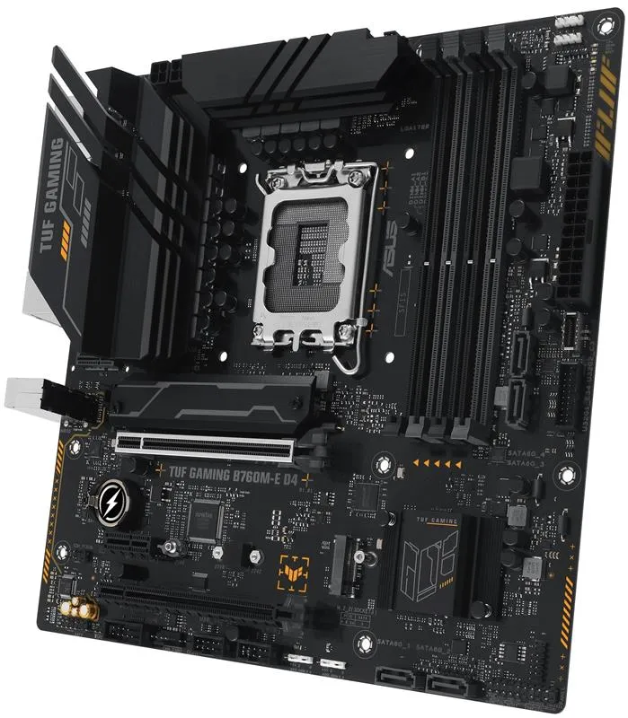 Материнська плата Asus TUF Gaming B760M-E D4 Socket 1700 - мініатюра 4