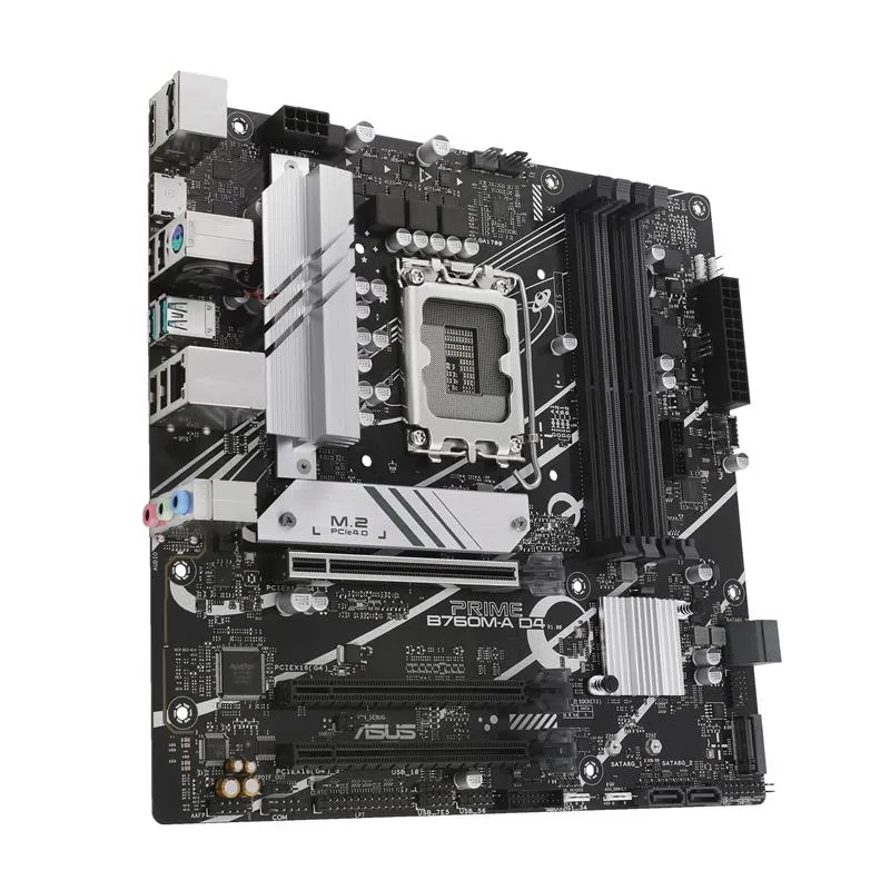 Материнська плата Asus Prime B760M-A D4-CSM Socket 1700 - мініатюра 4