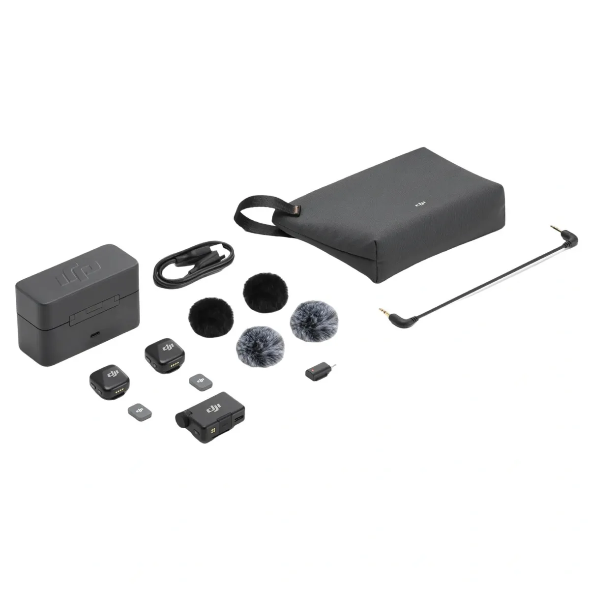 Мікрофонна радіосистема DJI Mic Mini (2TX + 1RX + Charging Case) Global spec. (CP.RN.00000433.01) - мініатюра 4