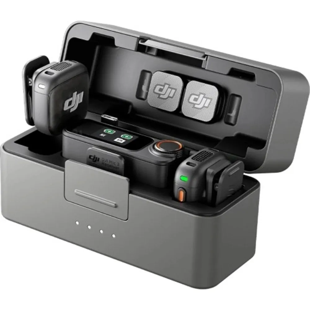Мікрофонна радіосистема DJI Mic 3 (2 TX + 1 RX + Charging Case) (CP.RN.00000480.01) - мініатюра 2
