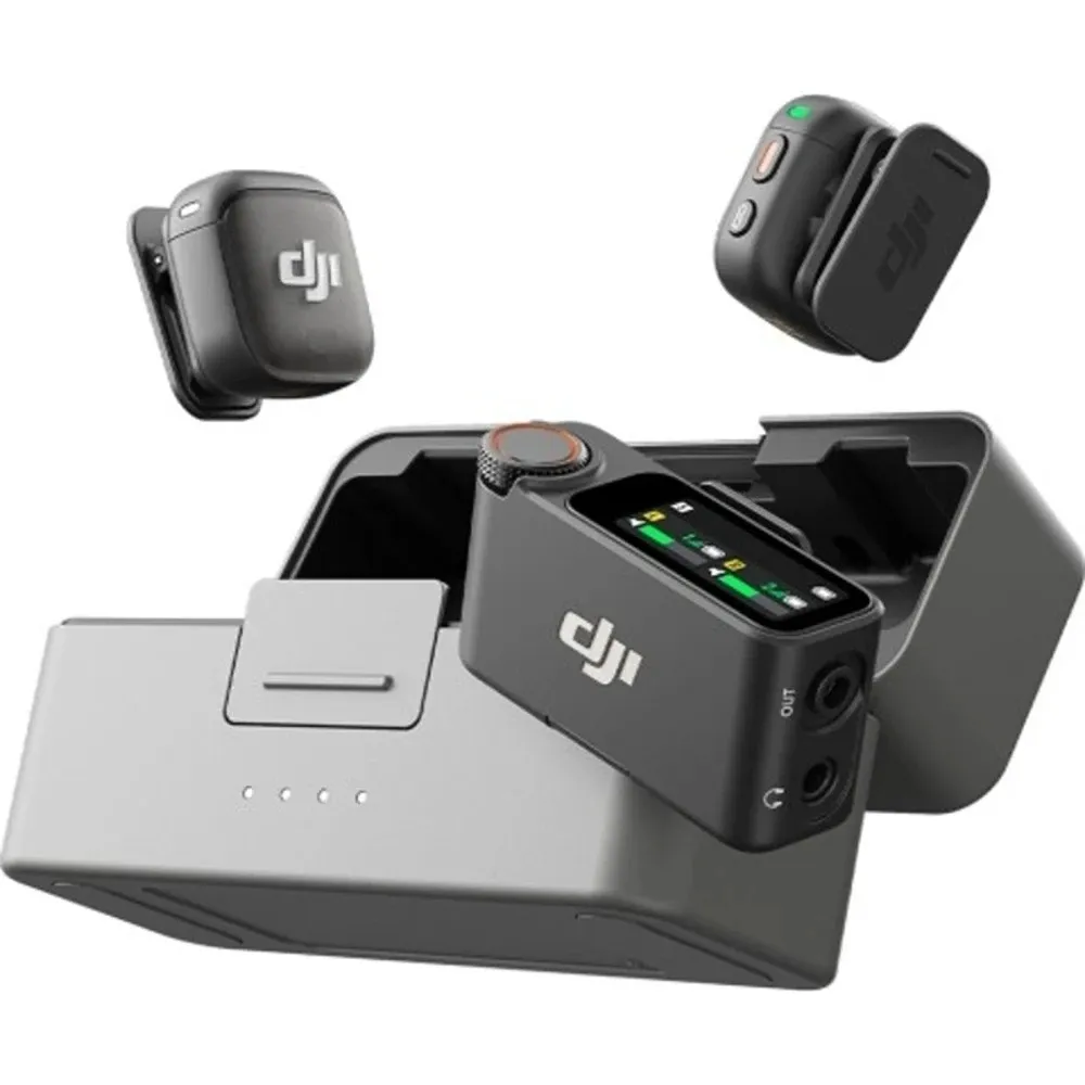 Мікрофонна радіосистема DJI Mic 3 (2 TX + 1 RX + Charging Case) (CP.RN.00000480.01) - мініатюра 3