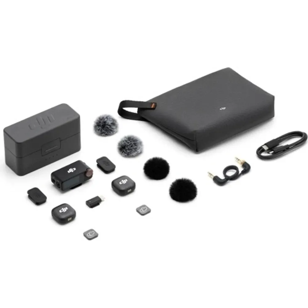 Мікрофонна радіосистема DJI Mic 3 (2 TX + 1 RX + Charging Case) (CP.RN.00000480.01) - мініатюра 5