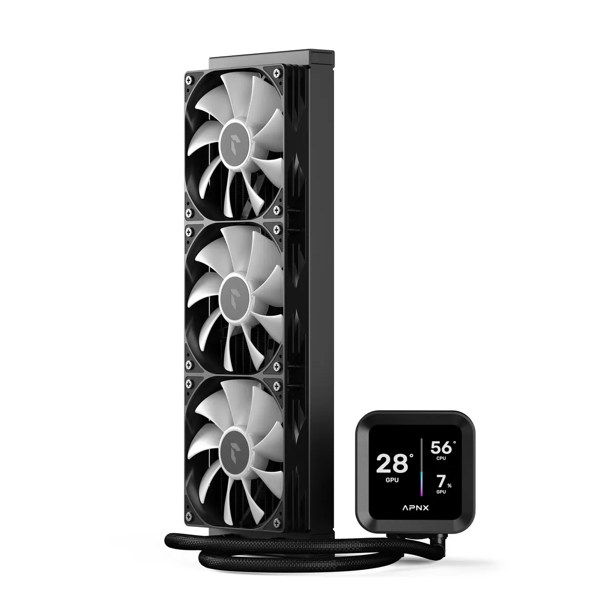 Система водяного охолодження APNX LC1-D 360 BK (APLA-SV36117.11) - мініатюра 5