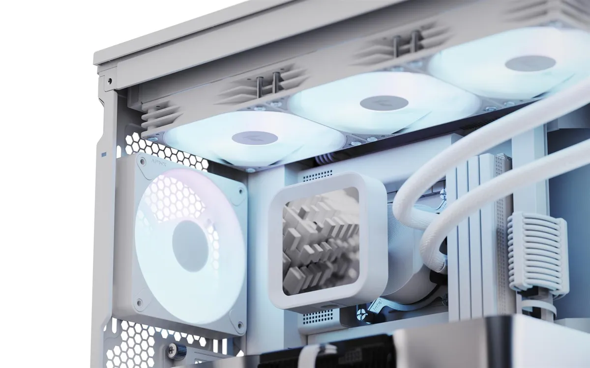 Система водяного охолодження APNX LC1-D 360 WH (APLA-SV36117.21) - мініатюра 14