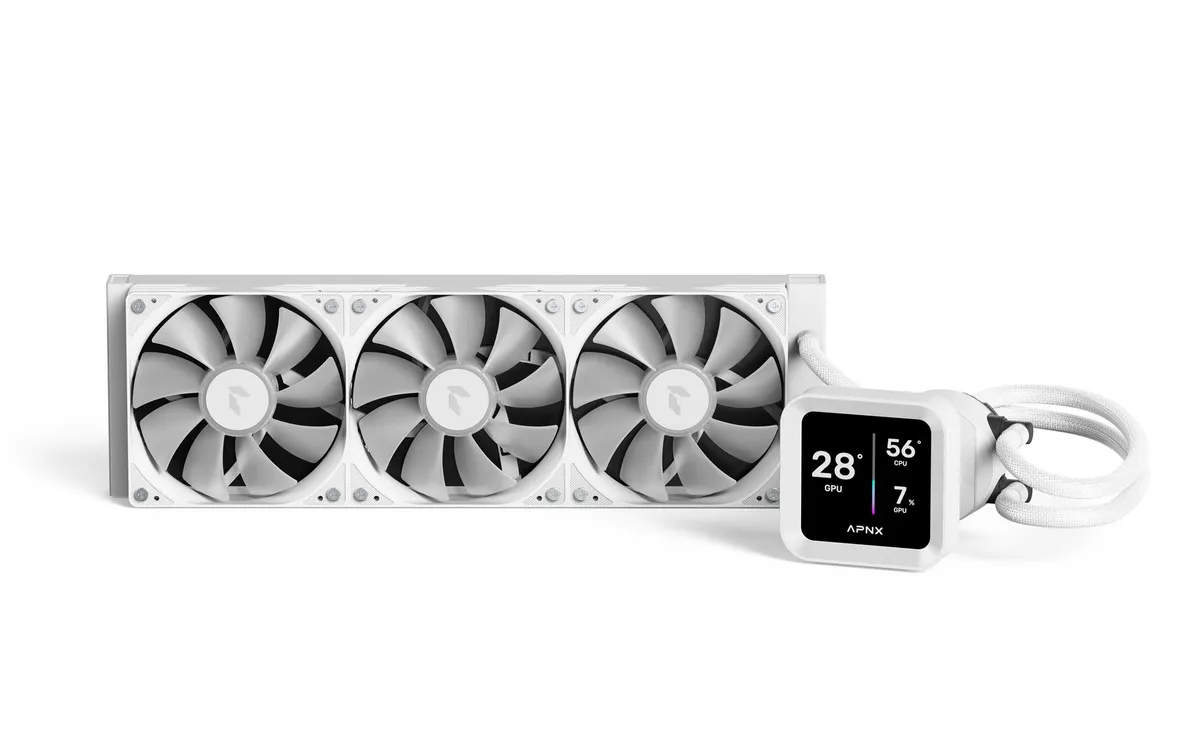 Система водяного охолодження APNX LC1-D 360 WH (APLA-SV36117.21) - мініатюра 5