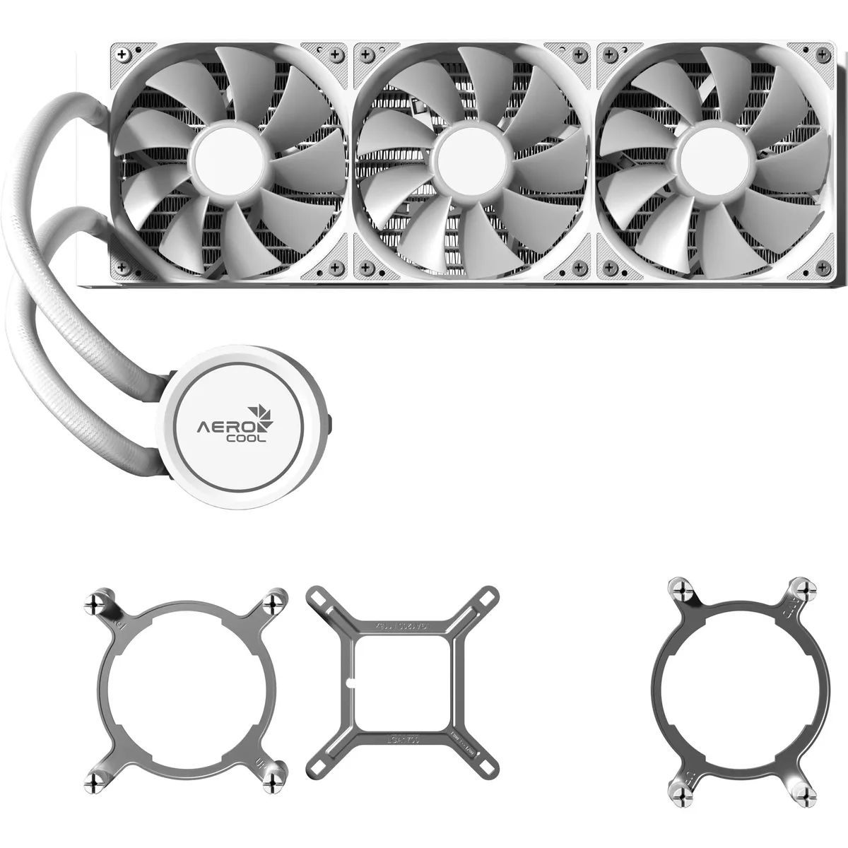 Система водяного охолодження AeroCool Abyss L360R White (ACLA-AB36117.21) - мініатюра 4