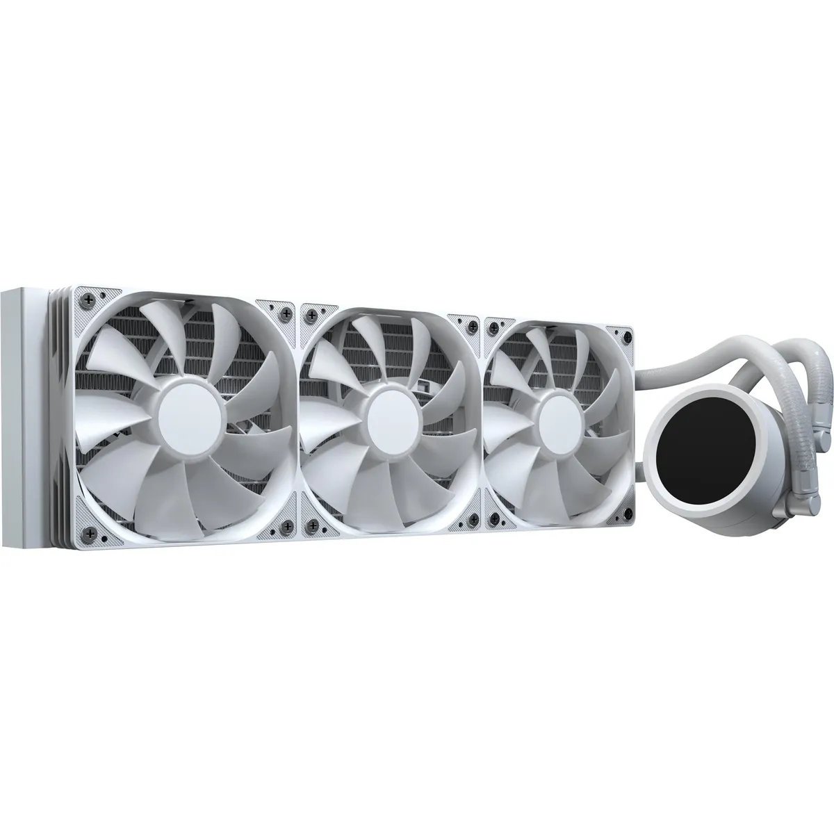 Система водяного охолодження AeroCool Abyss L360R Digi White (ACLA-AD36117.21) - мініатюра 4