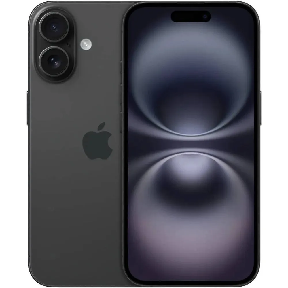Смартфон Apple iPhone 16 128GB Black (MYE73SX/A) - зображення 1