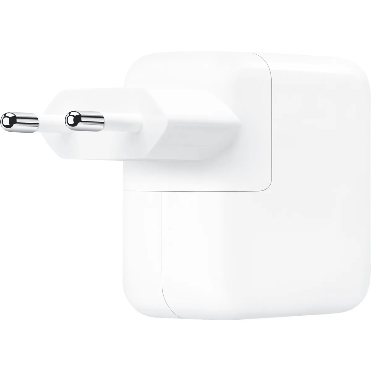 Мережевий зарядний пристрій Apple 35W Dual USB-C White (MW2K3ZM/A) - мініатюра 3
