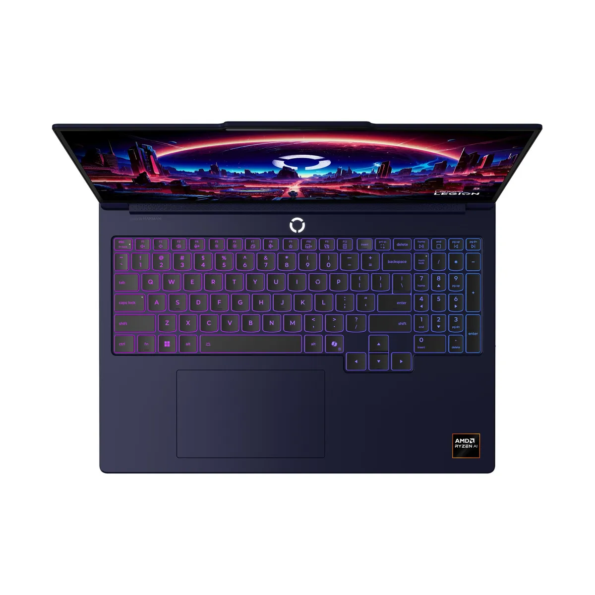 Ноутбук Lenovo Legion 7 16AGP11 (83Q80031RA) Nebula - мініатюра 2