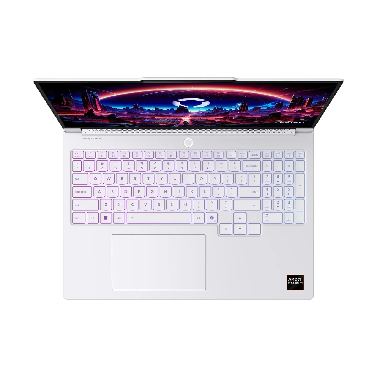 Ноутбук Lenovo Legion 7 16AGP11 (83Q8003XRA) Glacier White - мініатюра 2