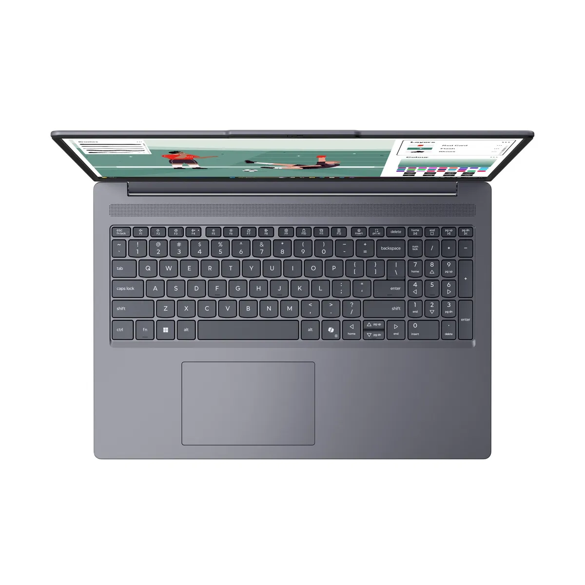 Ноутбук Lenovo IdeaPad Slim 3 16IPH11 (83US0030RA) Luna Grey - мініатюра 2