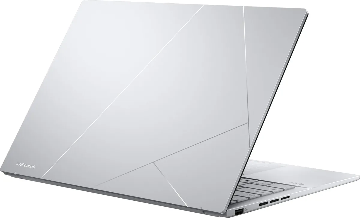 Ноутбук Asus Zenbook 14 OLED UX3405CA-ST1256 (90NB14W2-M01V30) Foggy Silver - мініатюра 4