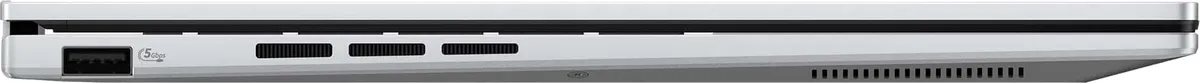 Ноутбук Asus Zenbook 14 OLED UX3405CA-ST1256 (90NB14W2-M01V30) Foggy Silver - мініатюра 5