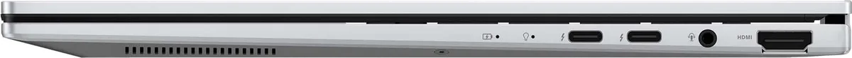 Ноутбук Asus Zenbook 14 OLED UX3405CA-ST1256 (90NB14W2-M01V30) Foggy Silver - мініатюра 6